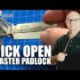 Pick Open Master Padlock with Lishi Tool | Mr. Locksmith Surrey