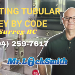 Cutting Tubular Key by Code Surrey BC